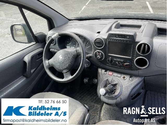 Peugeot Partner 2015-2019 (Type II, Fase 2) , Motorkode: BHY, Girkassekode: 