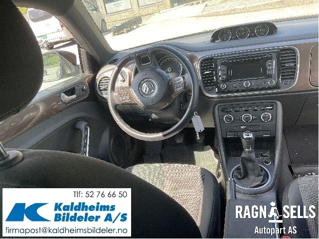 VW Beetle 2011-2018 (Type II) , Motorkode: CBZB, Girkassekode: NBY
