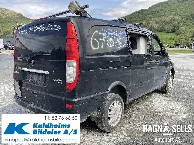 Mercedes Vito/Viano 2010-2014 (Fase 2) (W639) (W639), Motorkode: OM651.940, Girkassekode: 722686