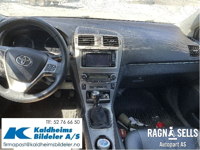 Toyota Avensis 2009-2015 (Type III, Fase 1) , Motorkode: 1AD-FTV, Girkassekode: 30300-20A90