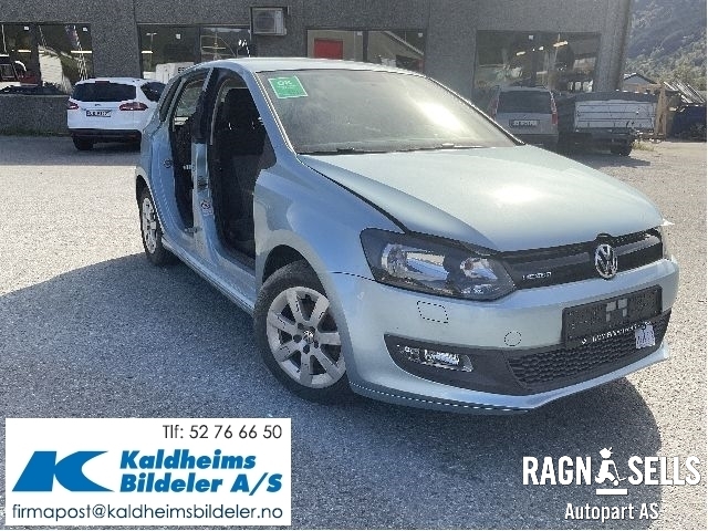 VW Polo 2009-2014 (Type V, Fase 1) , Motorkode: CFWA, Girkassekode: MNY