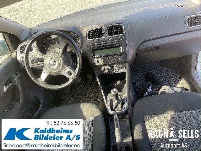 VW Polo 2009-2014 (Type V, Fase 1) , Motorkode: CFWA, Girkassekode: MNY
