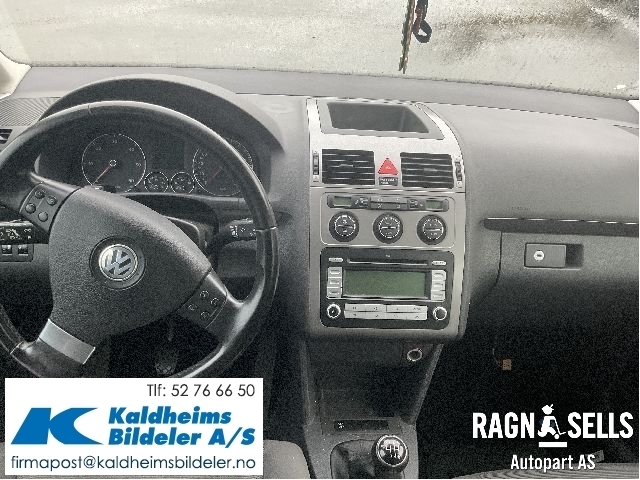 VW Touran 2007-2010 (Type I, Fase 2) , Motorkode: BLS, Girkassekode: JYK