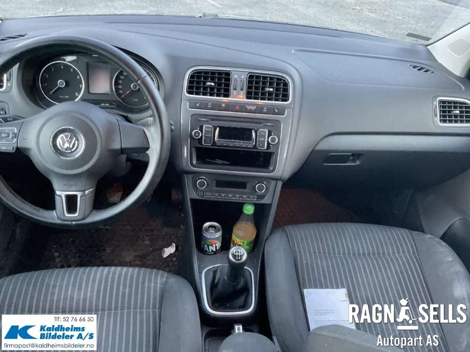 VW Polo 2009-2014 (Type V, Fase 1) , Motorkode: CGP, Girkassekode: MGZ