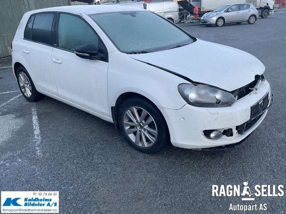 VW Golf VI 2008-2012 , Motorkode: CAY, Girkassekode: