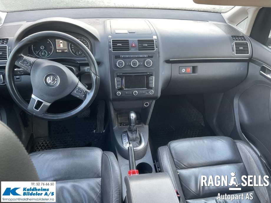 VW Touran 2010-2015 (Type I, Fase 3) , Motorkode: CFHC, Girkassekode: PBF