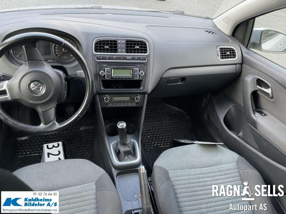 VW Polo 2009-2014 (Type V, Fase 1) , Motorkode: CGP, Girkassekode: MGZ