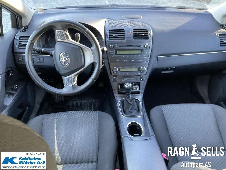 Toyota Avensis 2009-2015 (Type III, Fase 1) , Motorkode: 1AD-FTV, Girkassekode: 