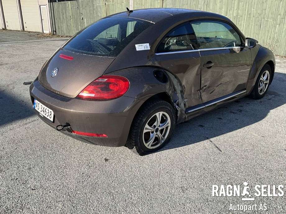 VW Beetle 2011-2018 (Type II) , Motorkode: CBZ, Girkassekode: NBY