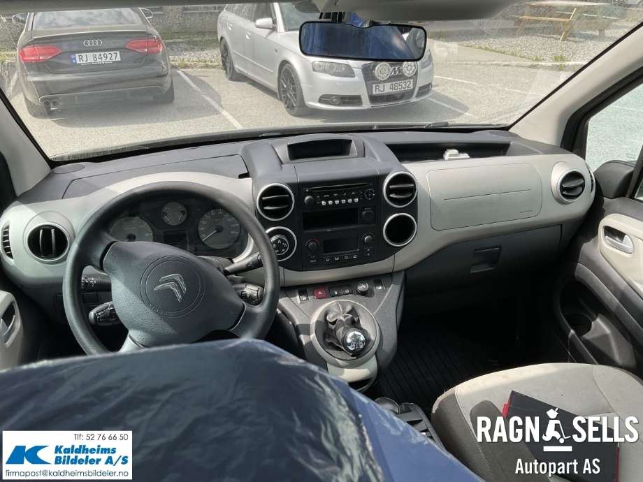 Citroën Berlingo 2008-2015 (Type II, Fase 1) , Motorkode: 9H06, Girkassekode: 16 089 352 80