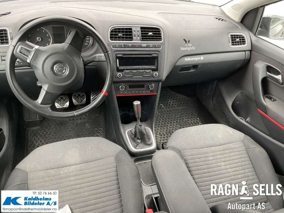 VW Polo 2009-2014 (Type V, Fase 1) , Motorkode: CGP, Girkassekode: 