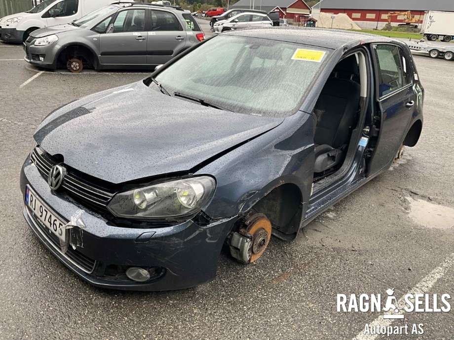 VW Golf VI 2008-2012 , Motorkode: CBA, Girkassekode: KRM