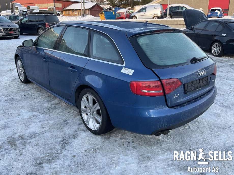 Audi A4 2007-2014 (Type IV) (B8) (B8), Motorkode: CAG, Girkassekode: 