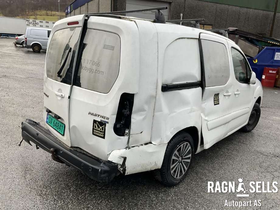 Peugeot Partner 2015-2019 (Type II, Fase 2) , Motorkode: BH02, Girkassekode: 