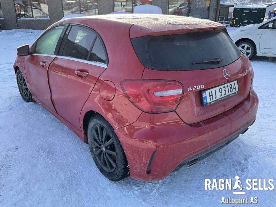 Mercedes A-Klasse 2012-2018 (W176) (W176), Motorkode: 651901, Girkassekode: 724003