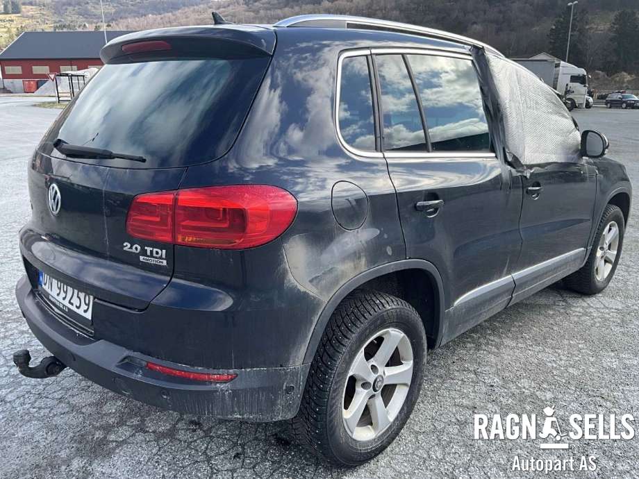VW Tiguan 2011-2016 (Type I, Fase 2) , Motorkode: CFF, Girkassekode: 