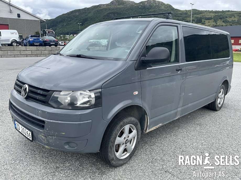 VW Transporter / Caravelle 2009-2015 (Fase 2) (T5) (T5), Motorkode: CAA, Girkassekode: KUP