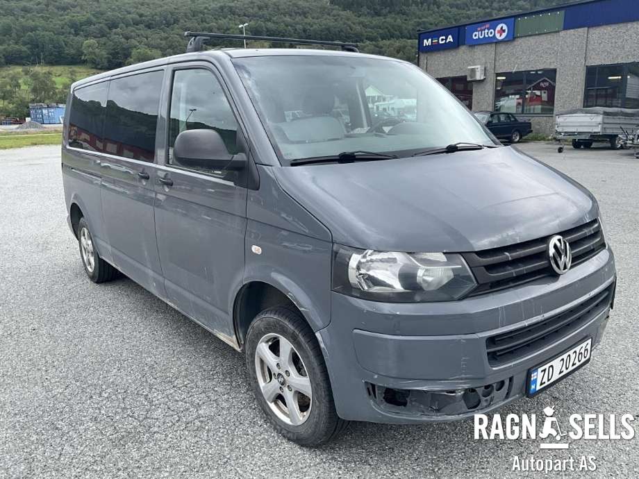 VW Transporter / Caravelle 2009-2015 (Fase 2) (T5) (T5), Motorkode: CAA, Girkassekode: KUP