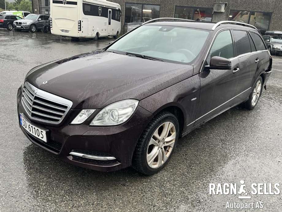 Mercedes E-Klasse 2009-2013 (Fase 1) (W212) (W212), Motorkode: 651924, Girkassekode: 