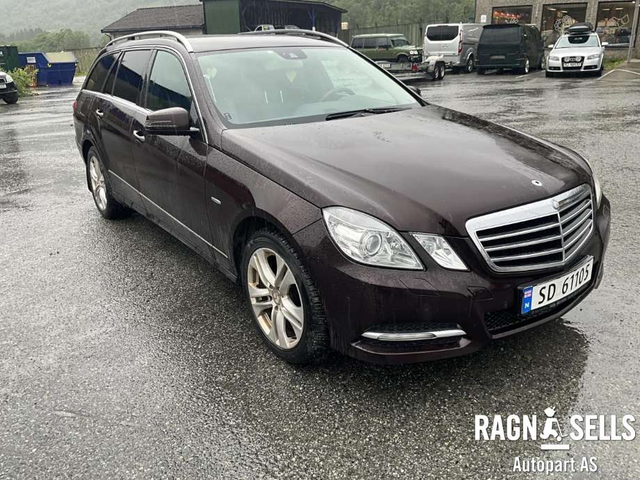 Mercedes E-Klasse 2009-2013 (Fase 1) (W212) (W212), Motorkode: 651924, Girkassekode: 