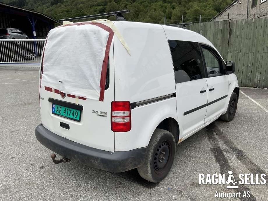 VW Caddy 2010-2015 (Type III, Fase 2) , Motorkode: CFH, Girkassekode: 