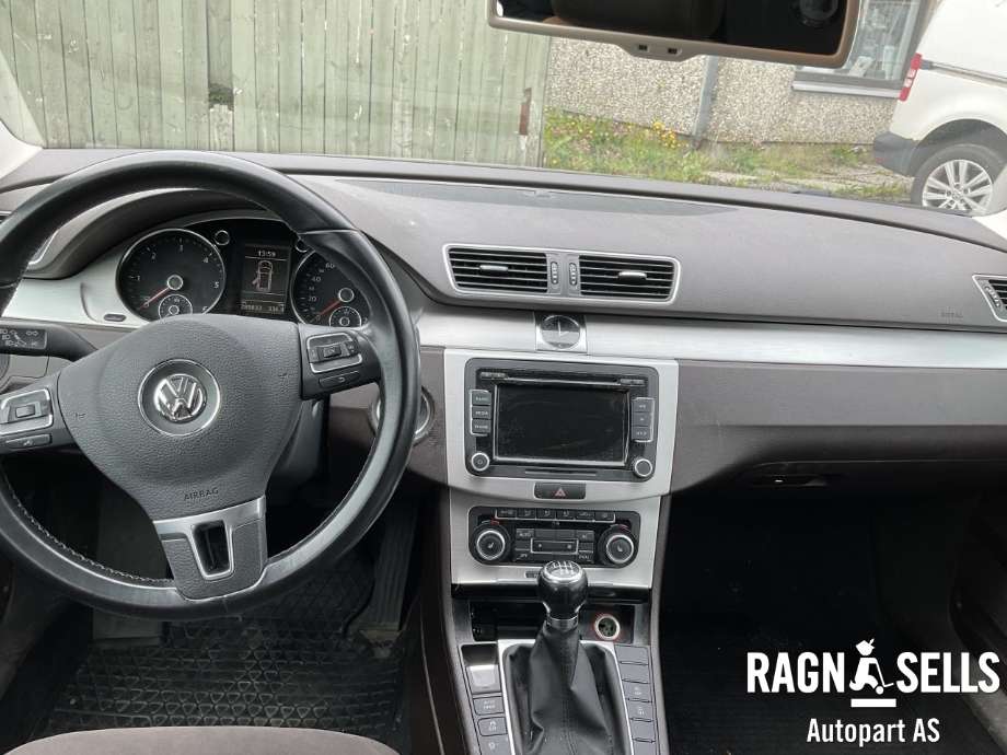 VW Passat 2011-2015 (B7) (B7), Motorkode: CFF, Girkassekode: 