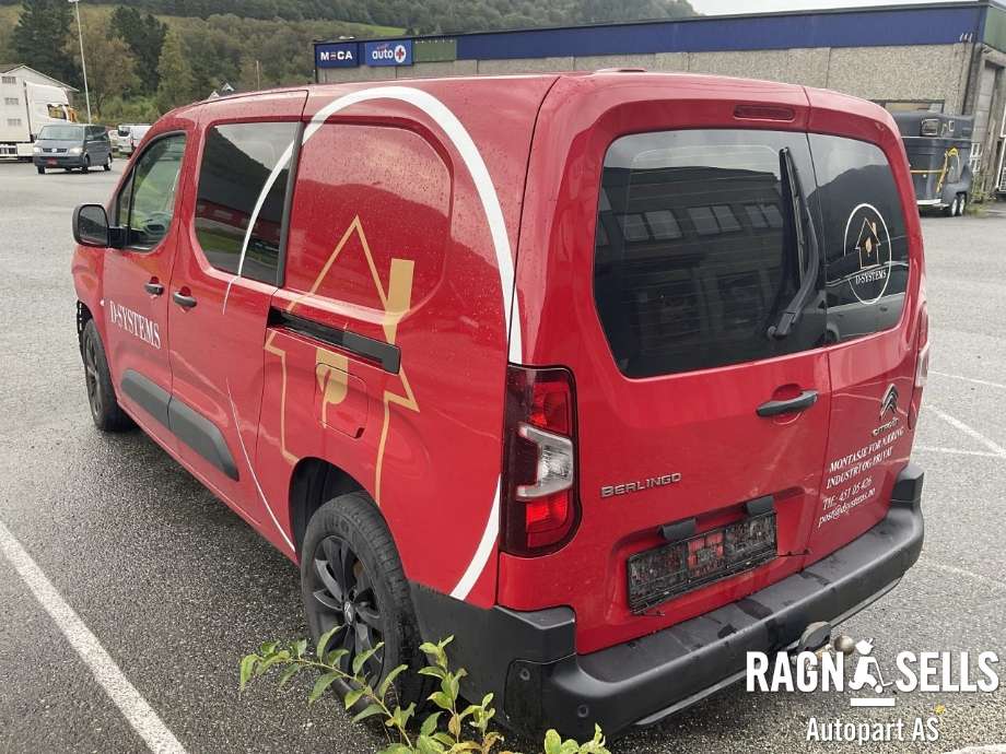 Citroën Berlingo 2019-->> (Type III) , Motorkode: YH01, Girkassekode: 98 279 622 80