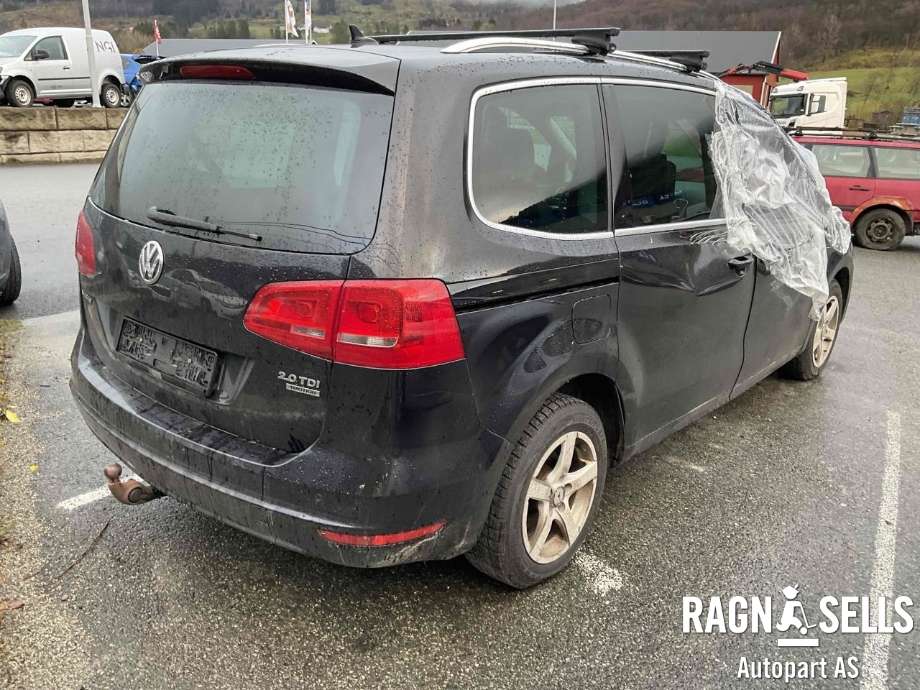 VW Sharan 2010-->> (Type II) , Motorkode: CFF, Girkassekode: 