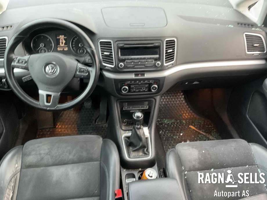 VW Sharan 2010-->> (Type II) , Motorkode: CFF, Girkassekode: 