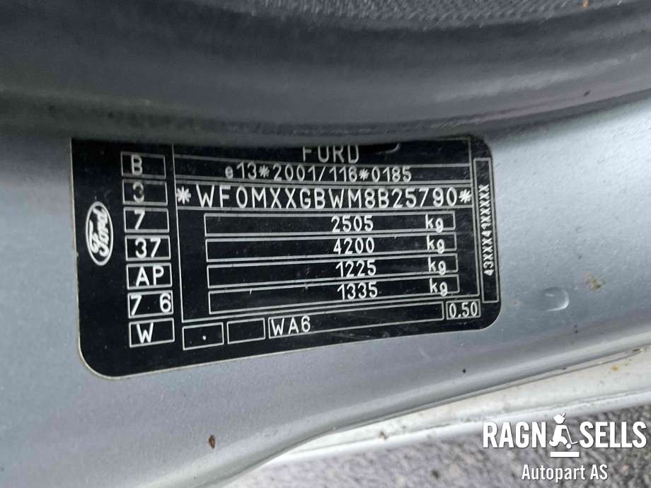 Ford Galaxy 2007-2010 (Type III, Fase 1) , Motorkode: AZWA, Girkassekode:
