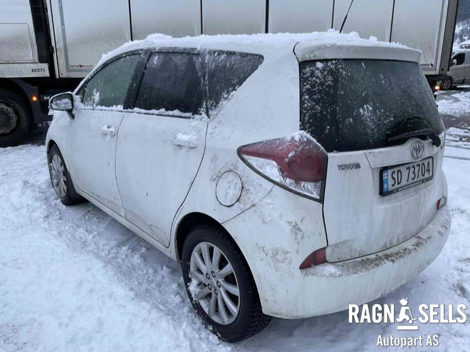 Toyota Verso-S 2011-2015 (COMBI) (COMBI), Motorkode: 1NR-FE, Girkassekode: 