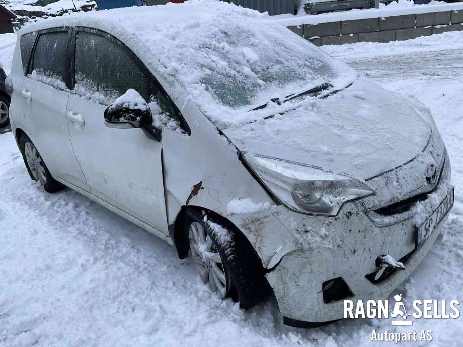 Toyota Verso-S 2011-2015 (COMBI) (COMBI), Motorkode: 1NR-FE, Girkassekode: 