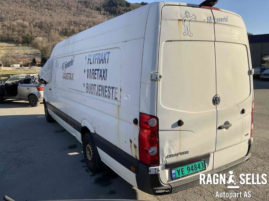 VW Crafter 2011-2016 (Type I, Fase 2) , Motorkode: CKU, Girkassekode: 