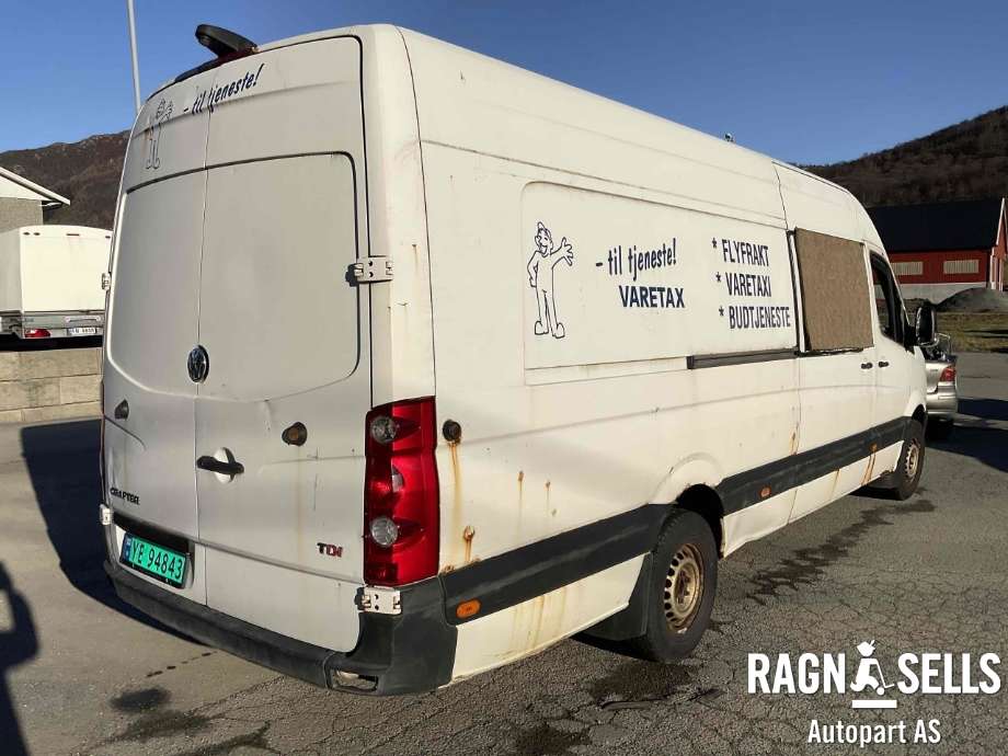 VW Crafter 2011-2016 (Type I, Fase 2) , Motorkode: CKU, Girkassekode: 
