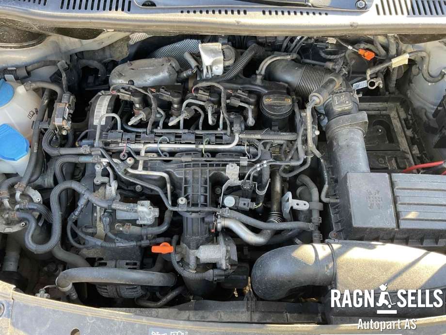 VW Caddy 2010-2015 (Type III, Fase 2) , Motorkode: CAY, Girkassekode: 