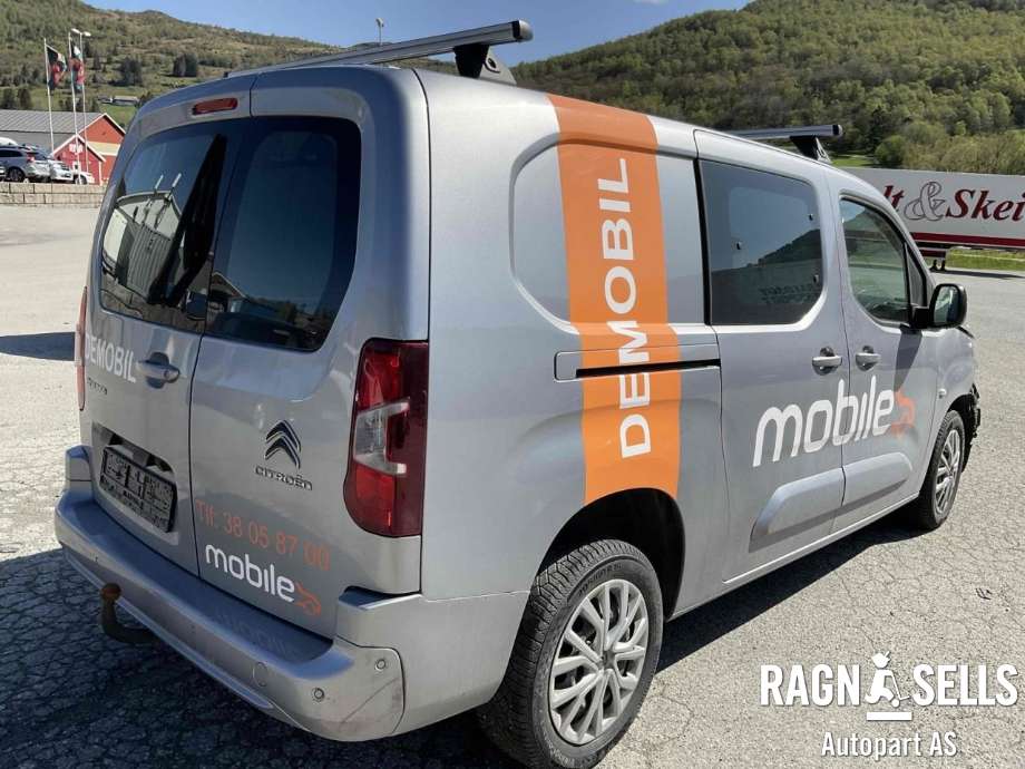 Citroën Berlingo 2019-->> (Type III) , Motorkode: YH01, Girkassekode: 