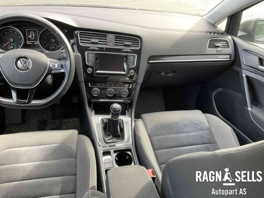 VW Golf VII 2012-2017 (Fase 1) , Motorkode: CJZ, Girkassekode: 