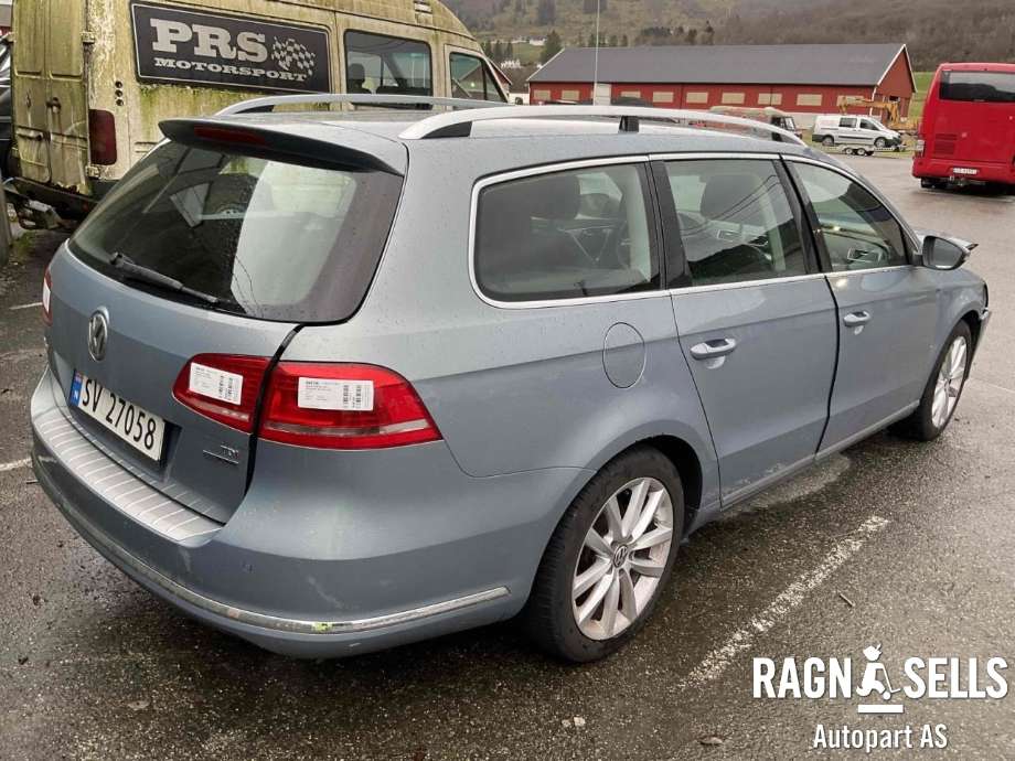 VW Passat 2011-2015 (B7) (B7), Motorkode: CAY, Girkassekode: