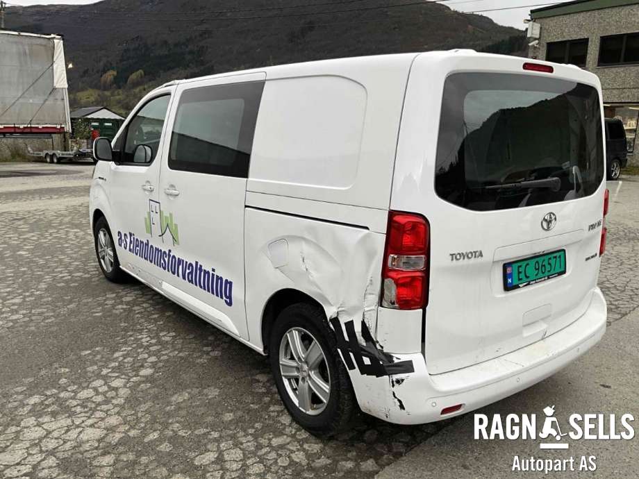 Toyota Proace 2016-->> (Type II) , Motorkode: ZK01, Girkassekode: 