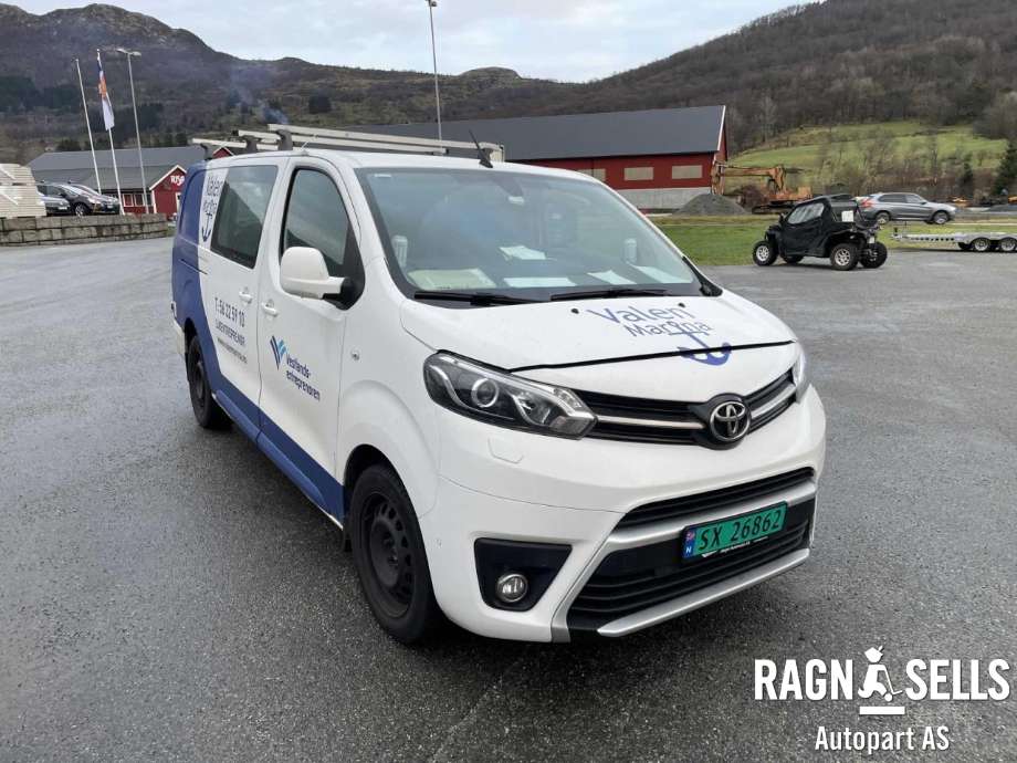 Toyota Proace 2016-->> (Type II) , Motorkode: AH01, Girkassekode: 
