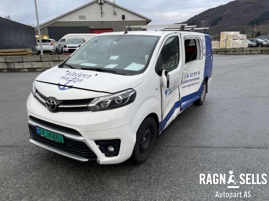 Toyota Proace 2016-->> (Type II) , Motorkode: AH01, Girkassekode: 