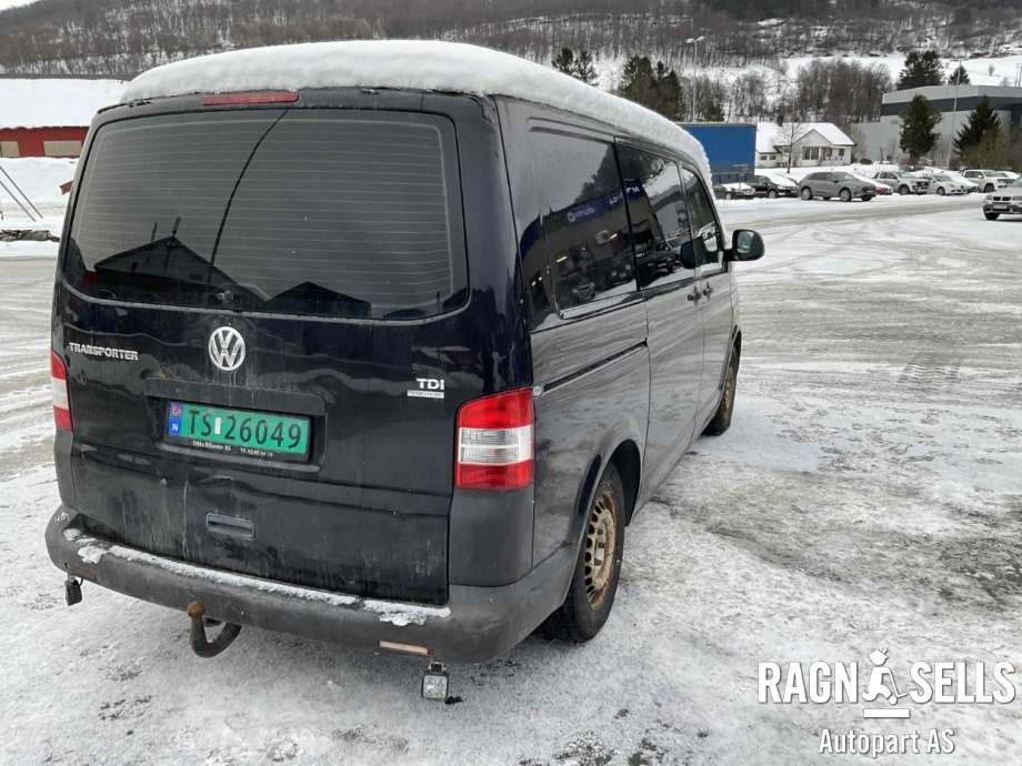 VW Transporter / Caravelle 2009-2015 (Fase 2) (T5) (T5), Motorkode: CAA, Girkassekode: