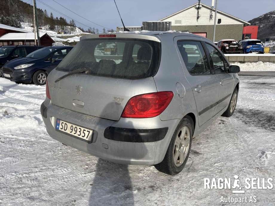 Peugeot 307 2005-2008 (Fase 2) , Motorkode: 9HX, Girkassekode: