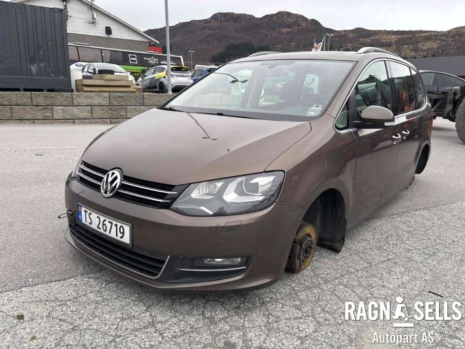 VW Sharan 2010-->> (Type II) , Motorkode: CFF, Girkassekode: