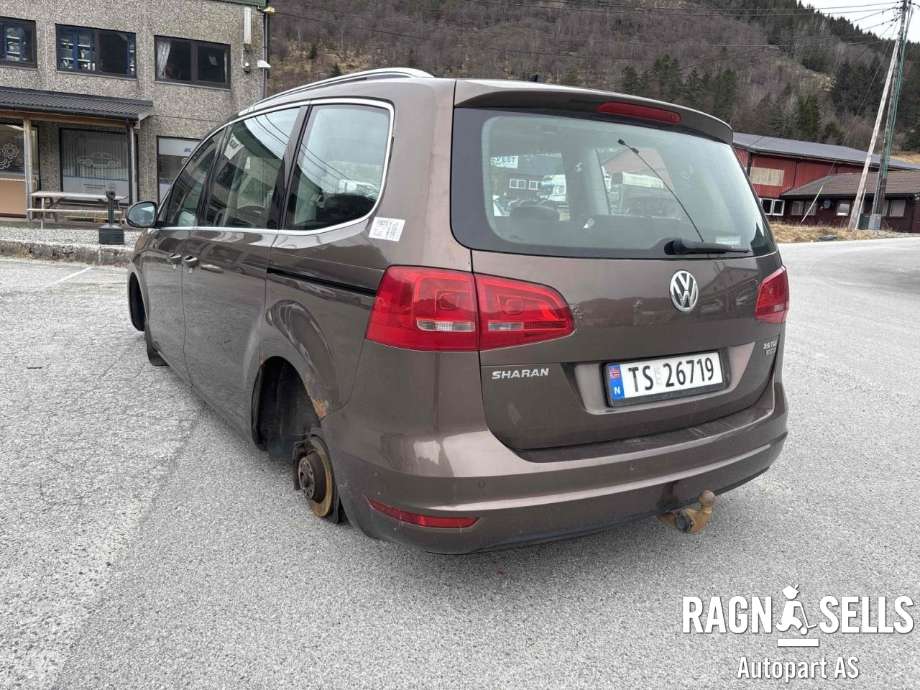 VW Sharan 2010-->> (Type II) , Motorkode: CFF, Girkassekode: