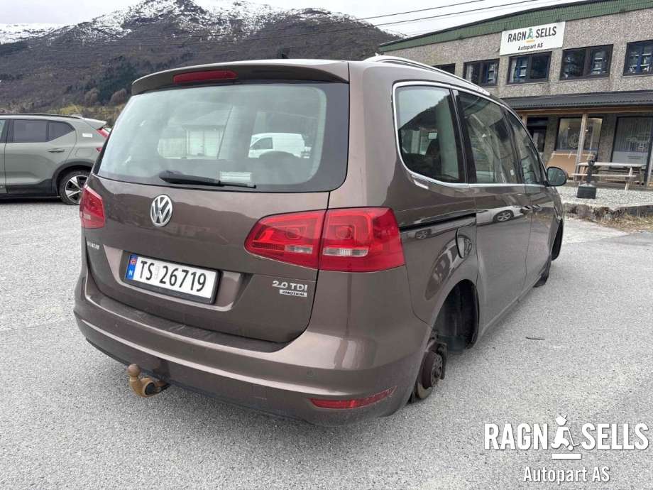 VW Sharan 2010-->> (Type II) , Motorkode: CFF, Girkassekode: