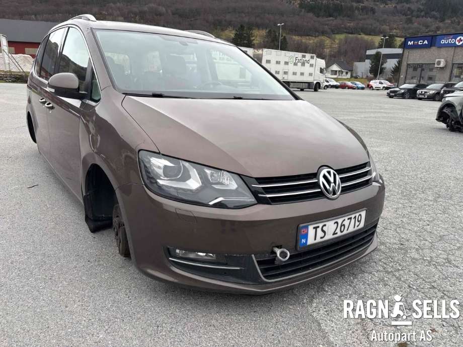 VW Sharan 2010-->> (Type II) , Motorkode: CFF, Girkassekode: