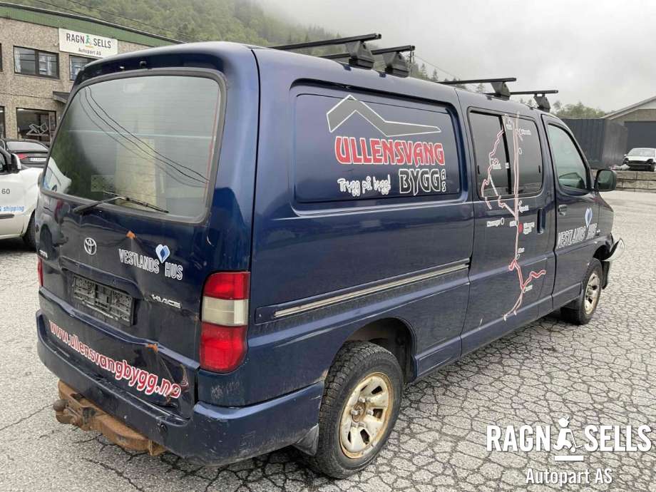 Toyota Hiace, 2007-2012 (Fase 3)  delebil , Motorkode: 2KD-FTV