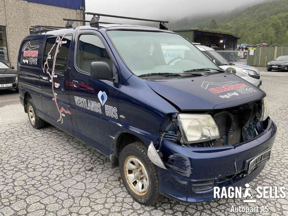 Toyota Hiace 2007-2012 (Fase 3) delebil , Motorkode: 2KD-FTV, Girkassekode: