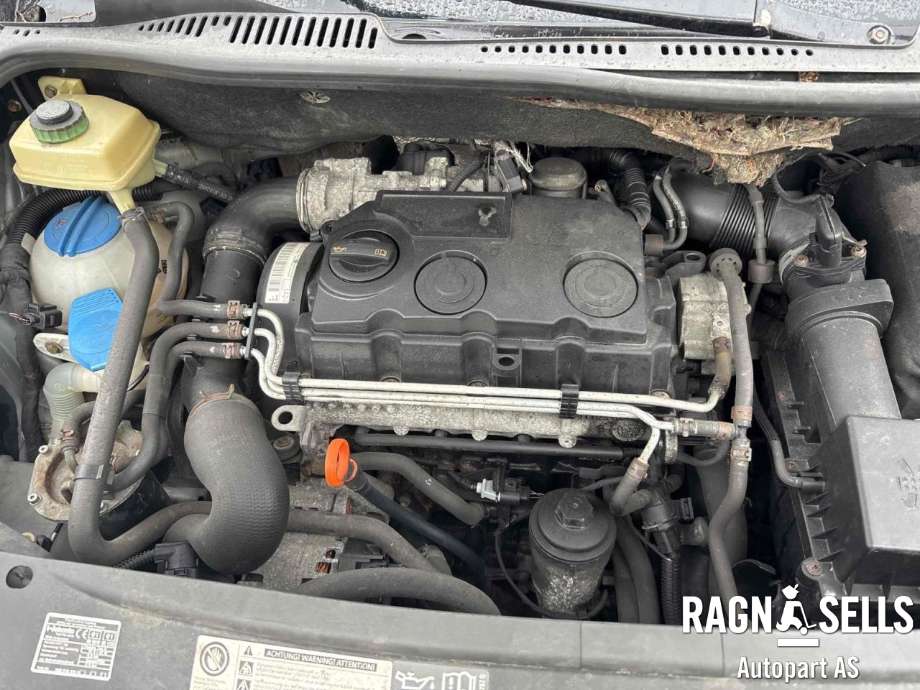 VW Caddy 2010-2015 (Type III, Fase 2) delebil , Motorkode: BLS, Girkassekode: